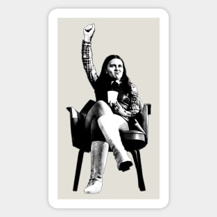 Bernadette Devlin McAliskey / Retro Graphic Artwork Sticker